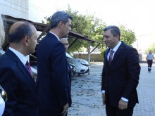 Malatya Valisi Sayın Hulusi ŞAHİN, Malatya Vergi Dairesi Başkanlığını ziyaret etti